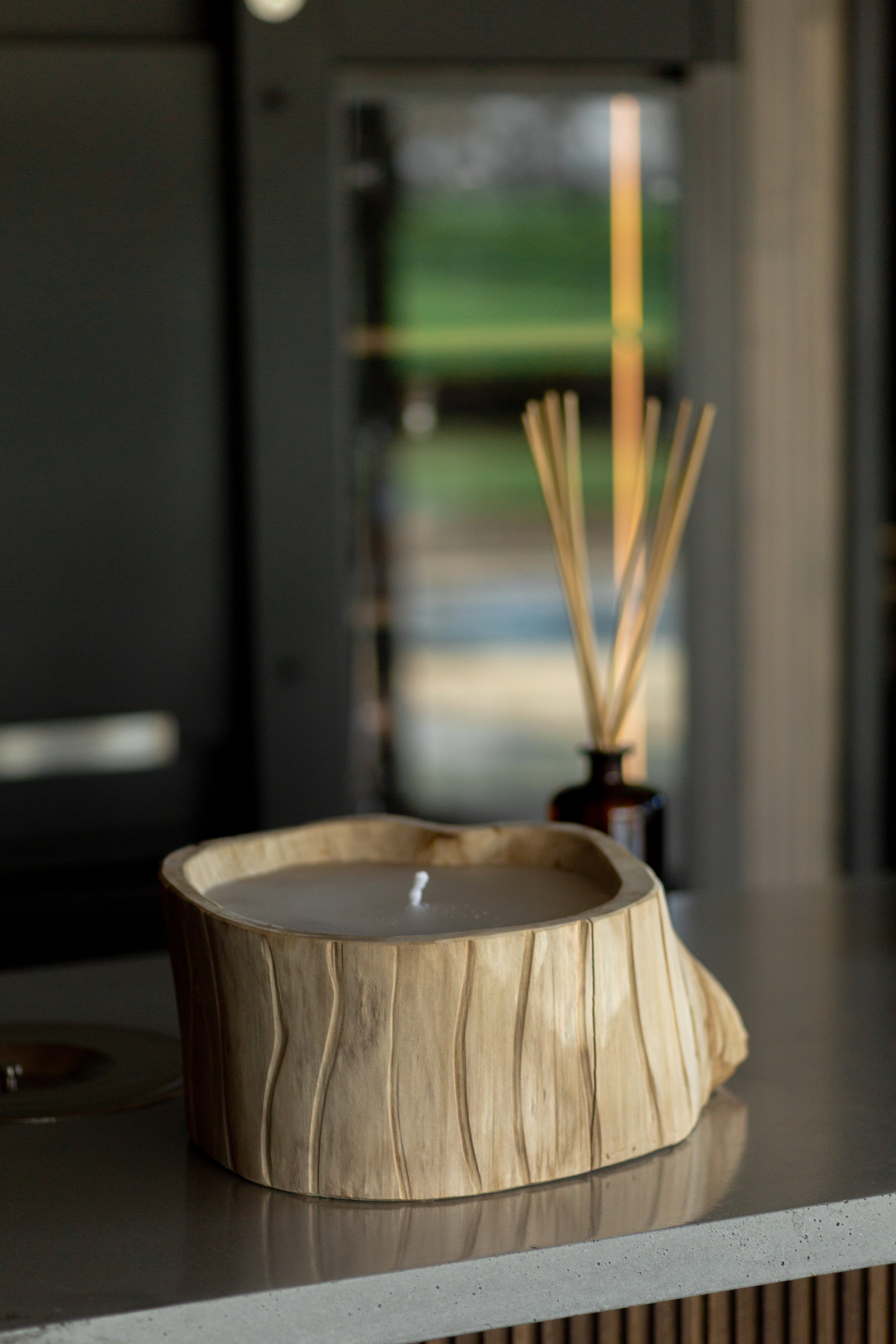 Velón La Fusta Natural