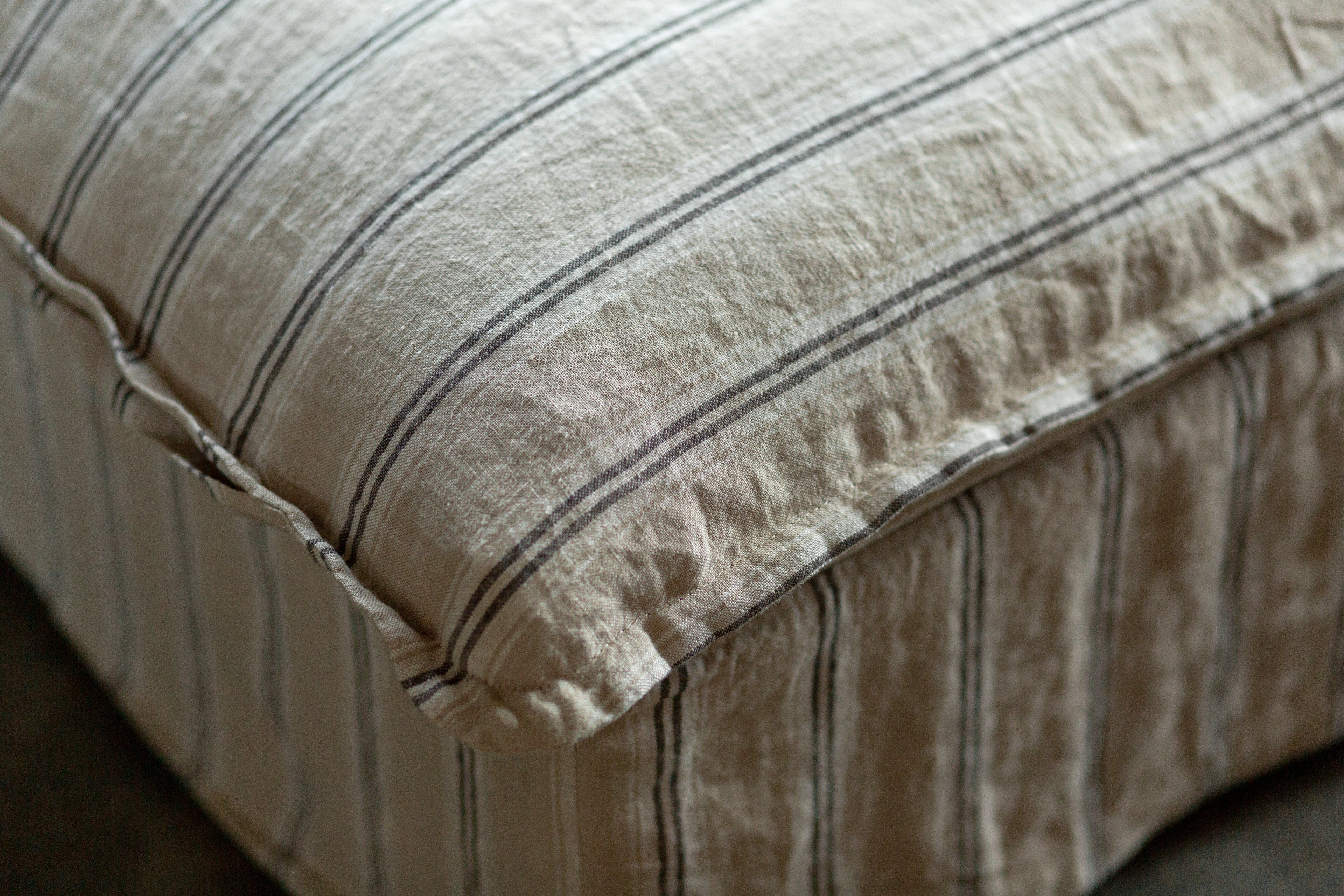 Ottoman Tabarca Lino rayas