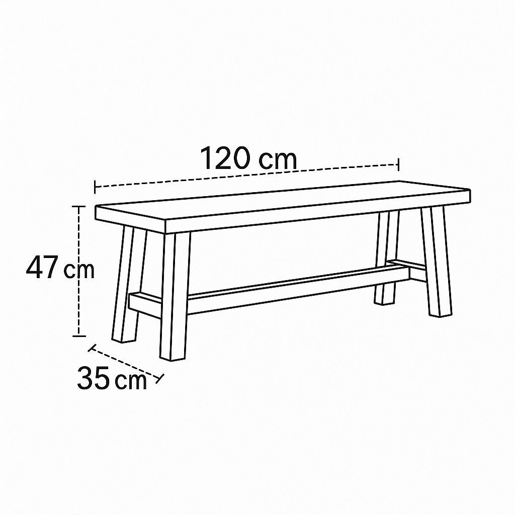 Banqueta Sahara Negro
