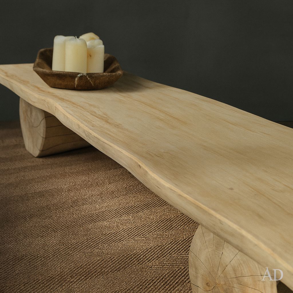 Mesa Centro Barcaza Natural