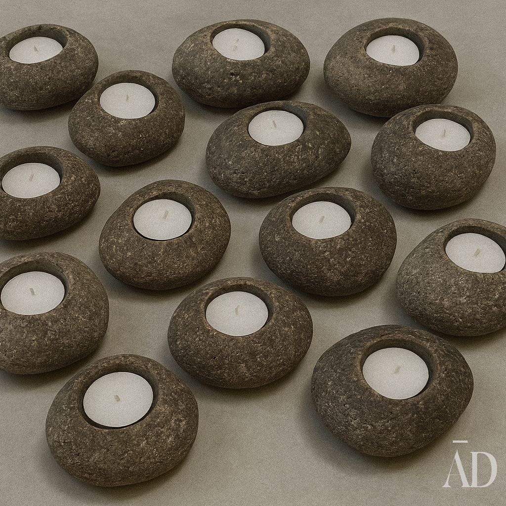 Candelabro Piedra El Concreto