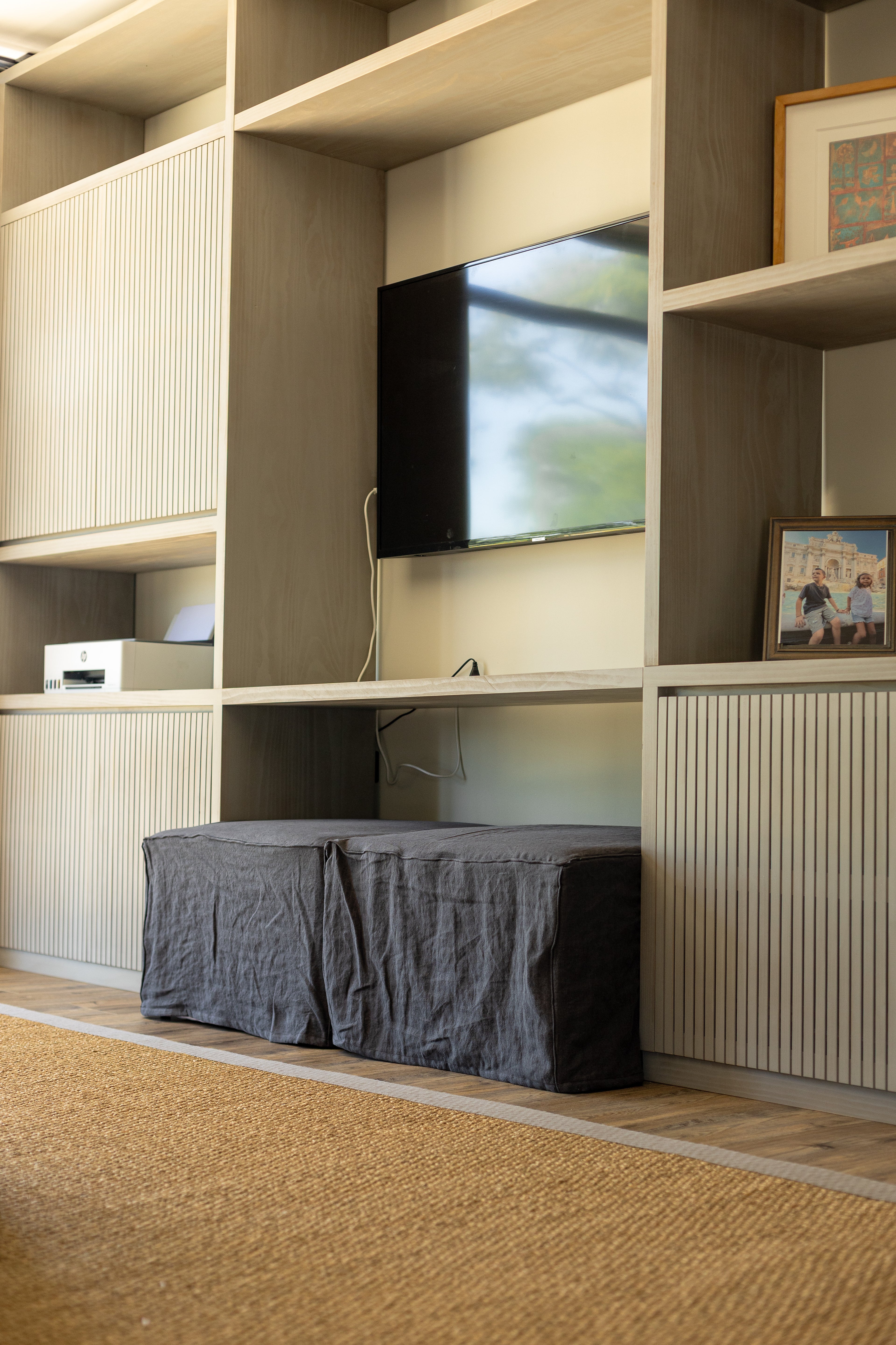 PUFF EL CÓMODO GRIS