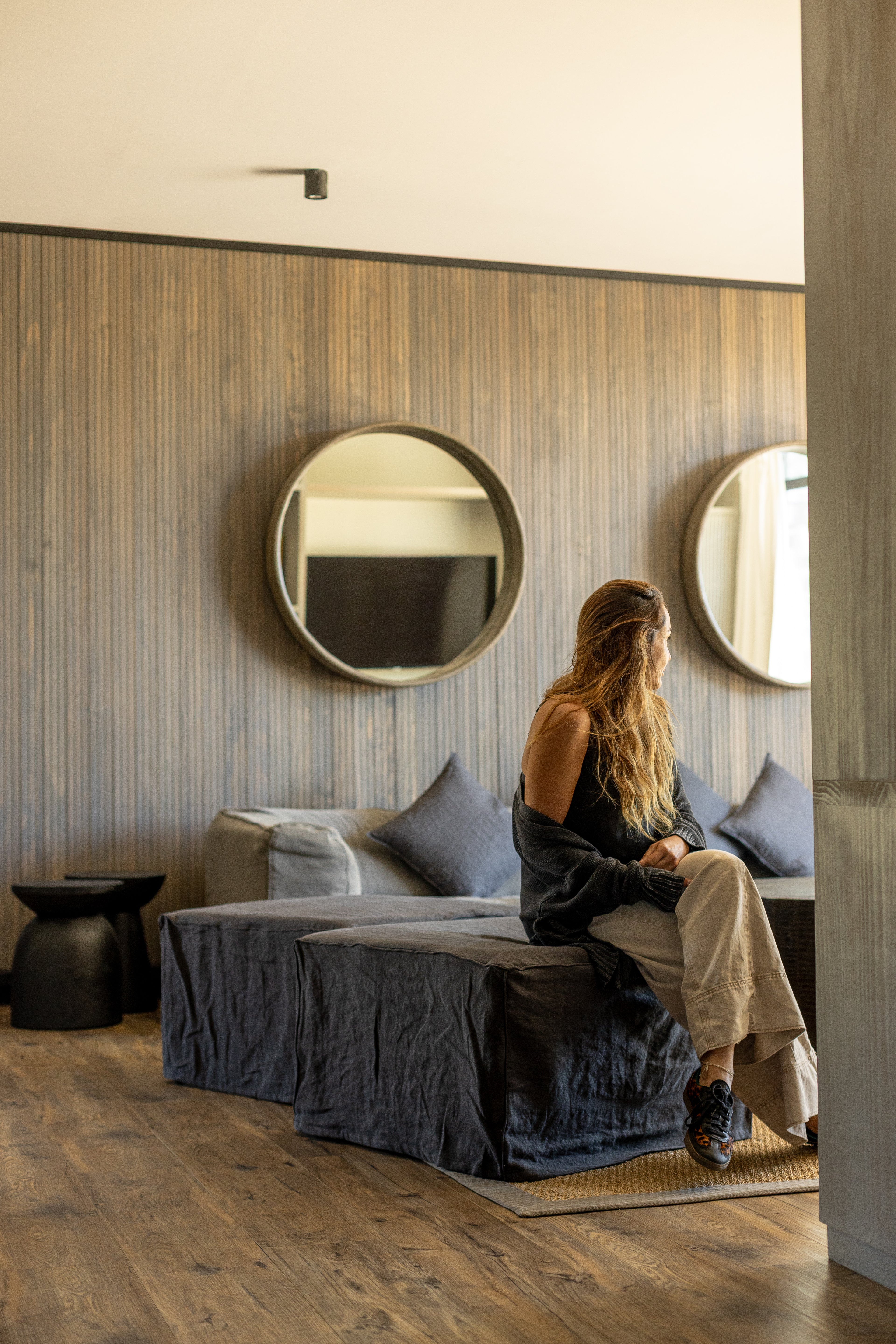 PUFF EL CÓMODO GRIS