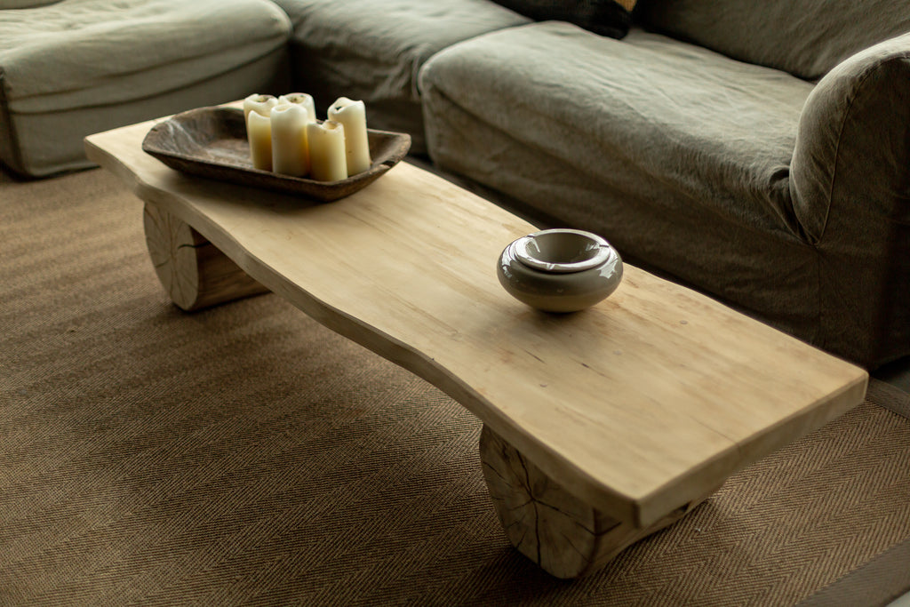 Mesa Centro Barcaza Natural