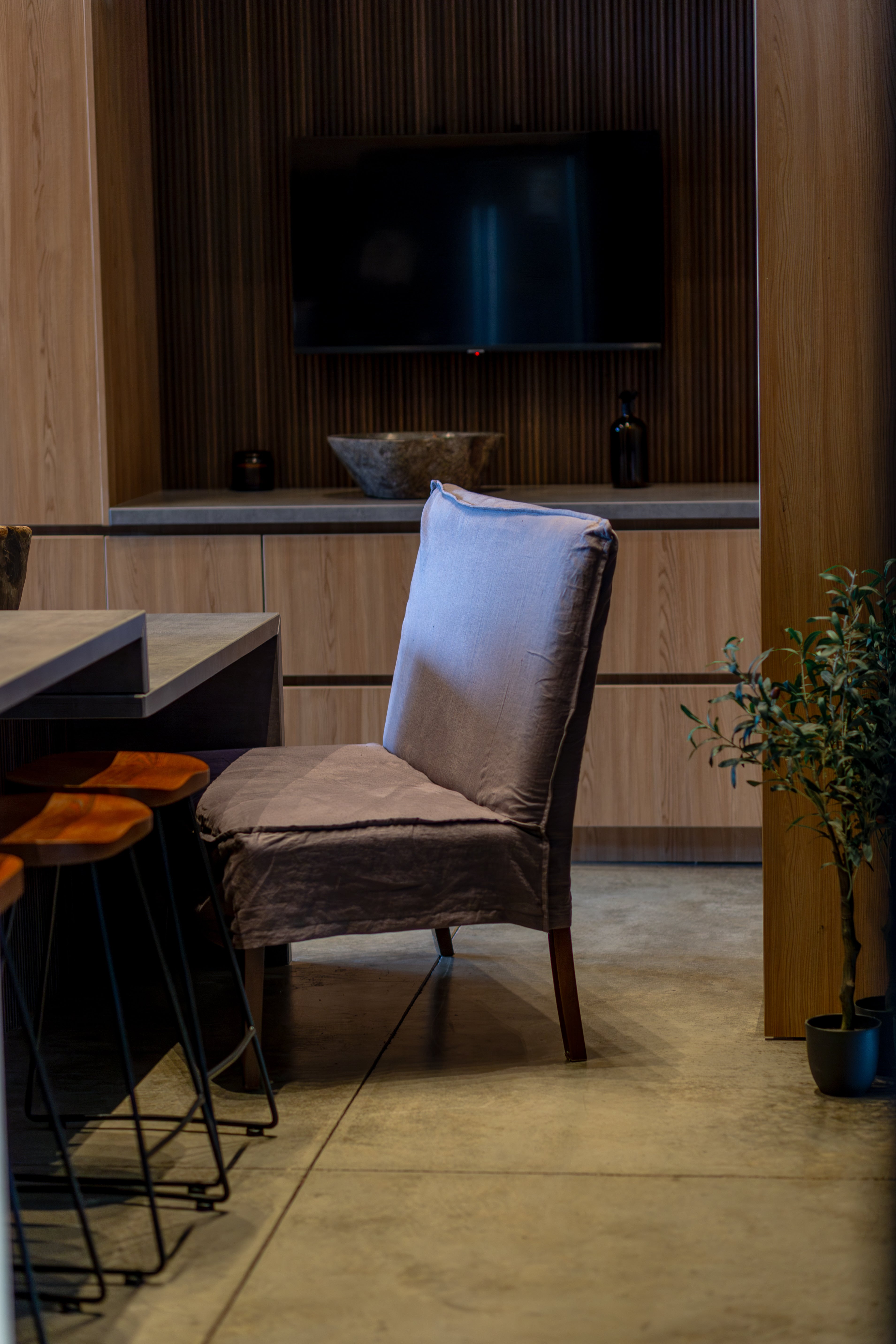 Sitial La Palma gris