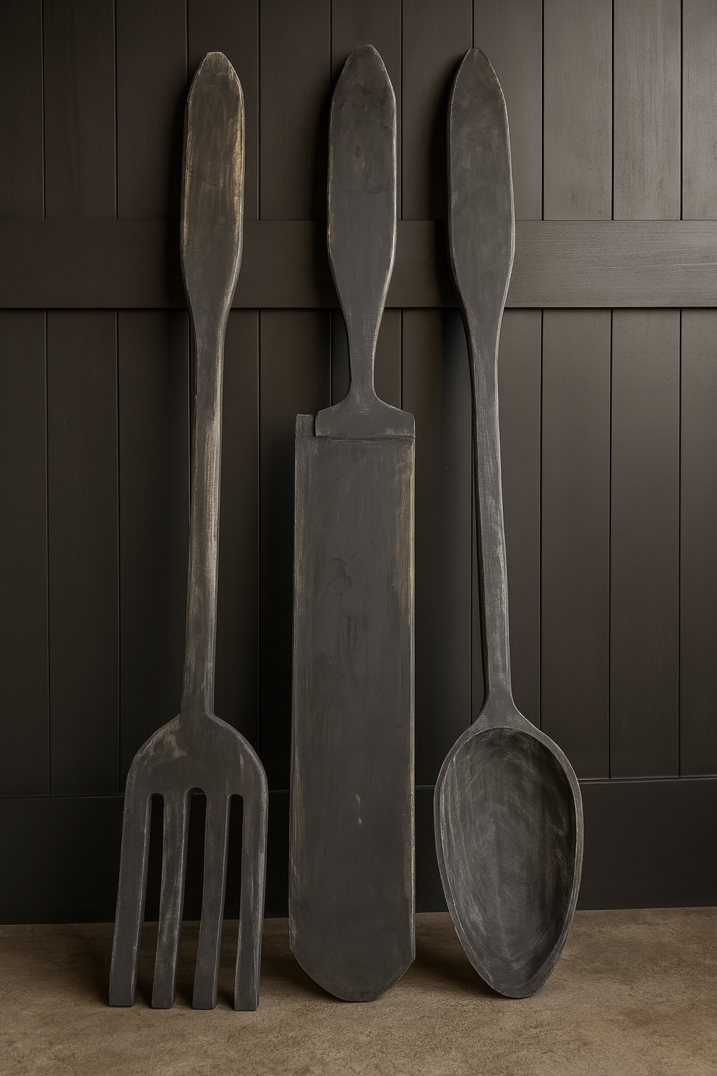 Cubiertos Grandes Madera La Cubertera