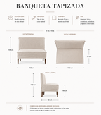 POLTRONA/ SITIAL LA PALMA LINO BEIGE