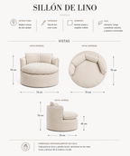 Sillón Lino Menorca