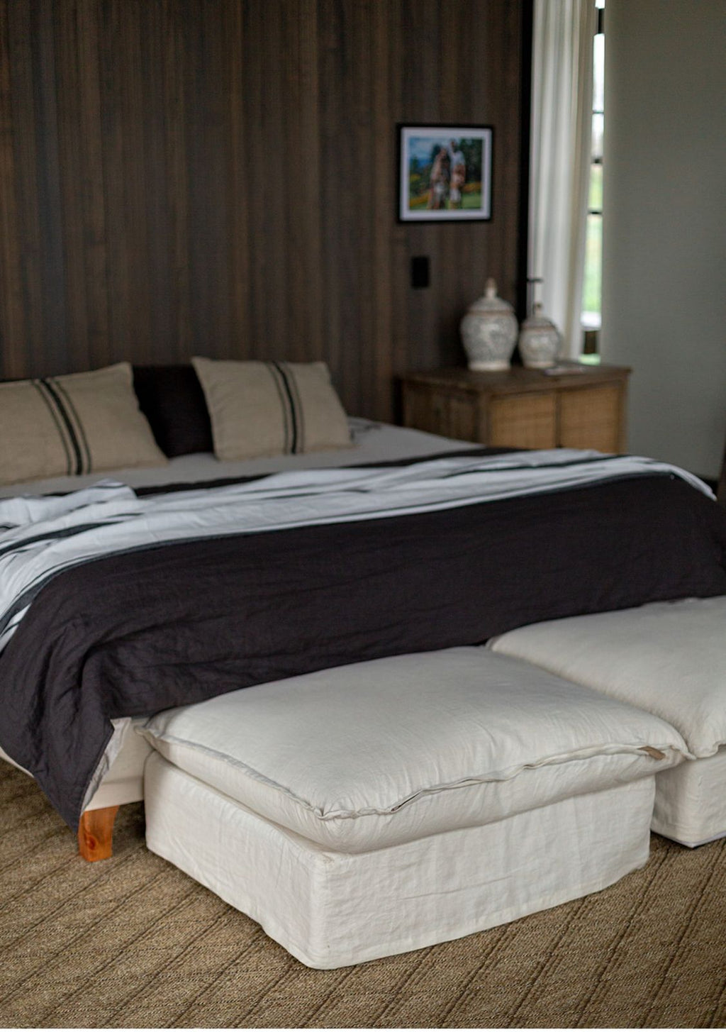 Ottoman Tabarca Lino crudo