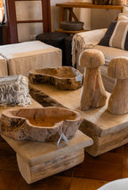 Mesa Centro Barcaza Natural